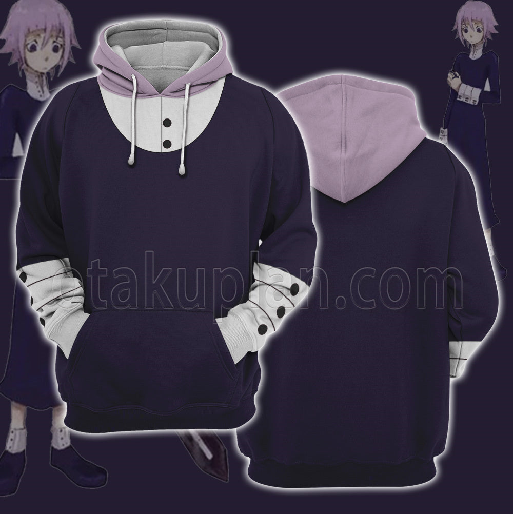 Soul Eater Crona Deep Purple Cosplay Hoodie