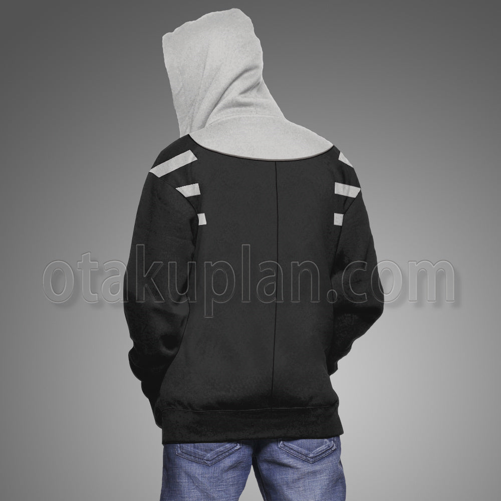 Soul Eater Not Death The Kid Back Suit Cosplay Hoodie