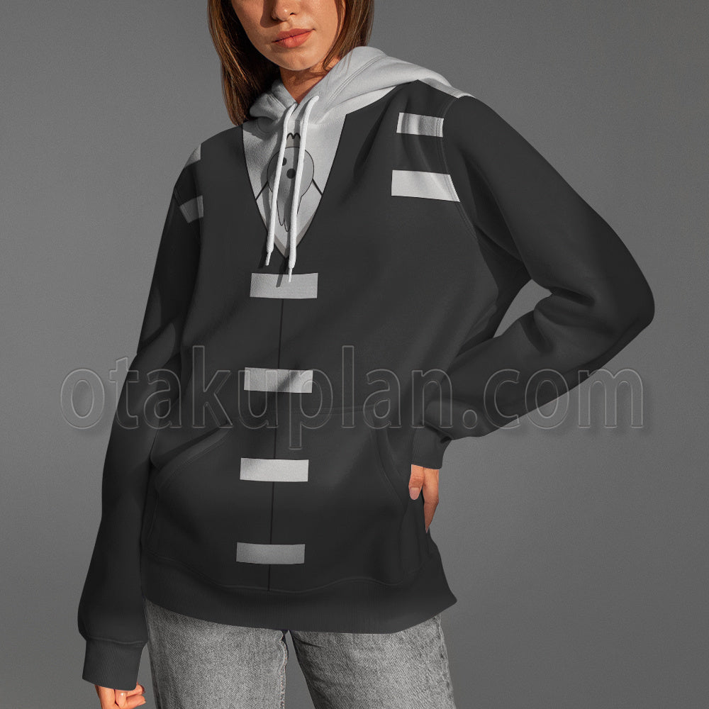 Soul Eater Not Death The Kid Back Suit Cosplay Hoodie