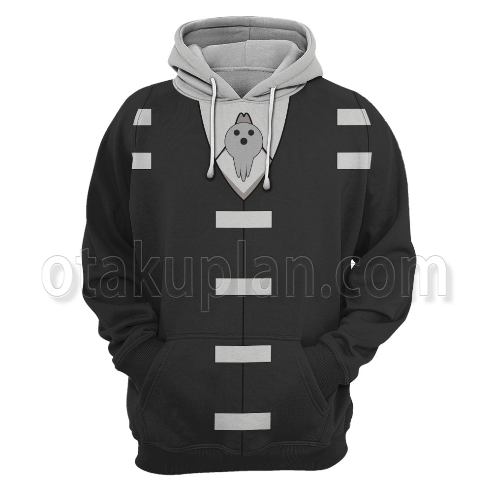Soul Eater Not Death The Kid Back Suit Cosplay Hoodie