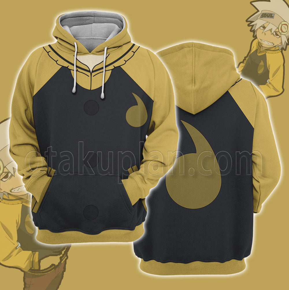 Soul Eater Not Evans Soul Eater Yellow Cosplay Hoodie