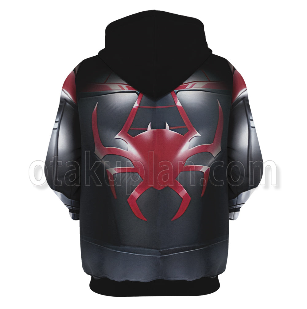 Spider Hero 2 Figure Miles Morales Jumpsuit Cosplay Hoodie