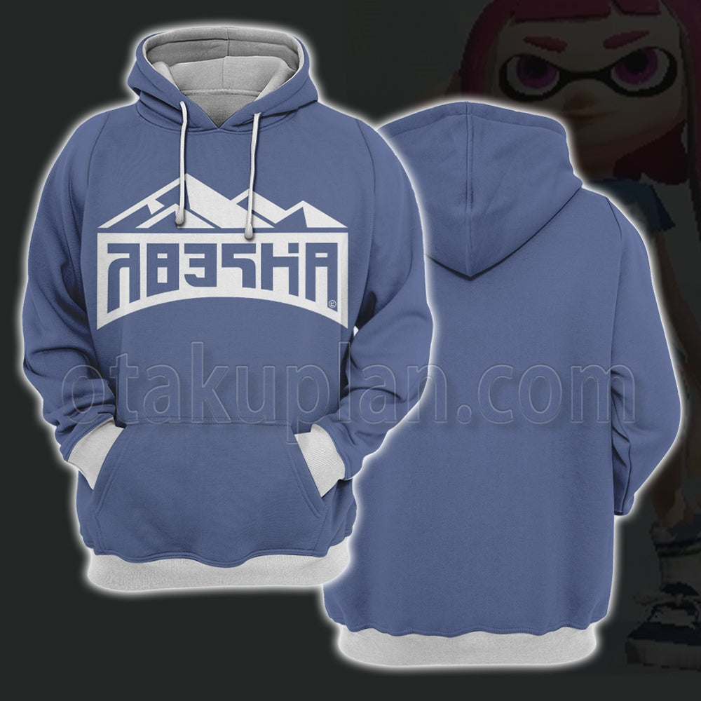 Splatoon 2 Inkline Blue Peaks Cosplay Hoodie
