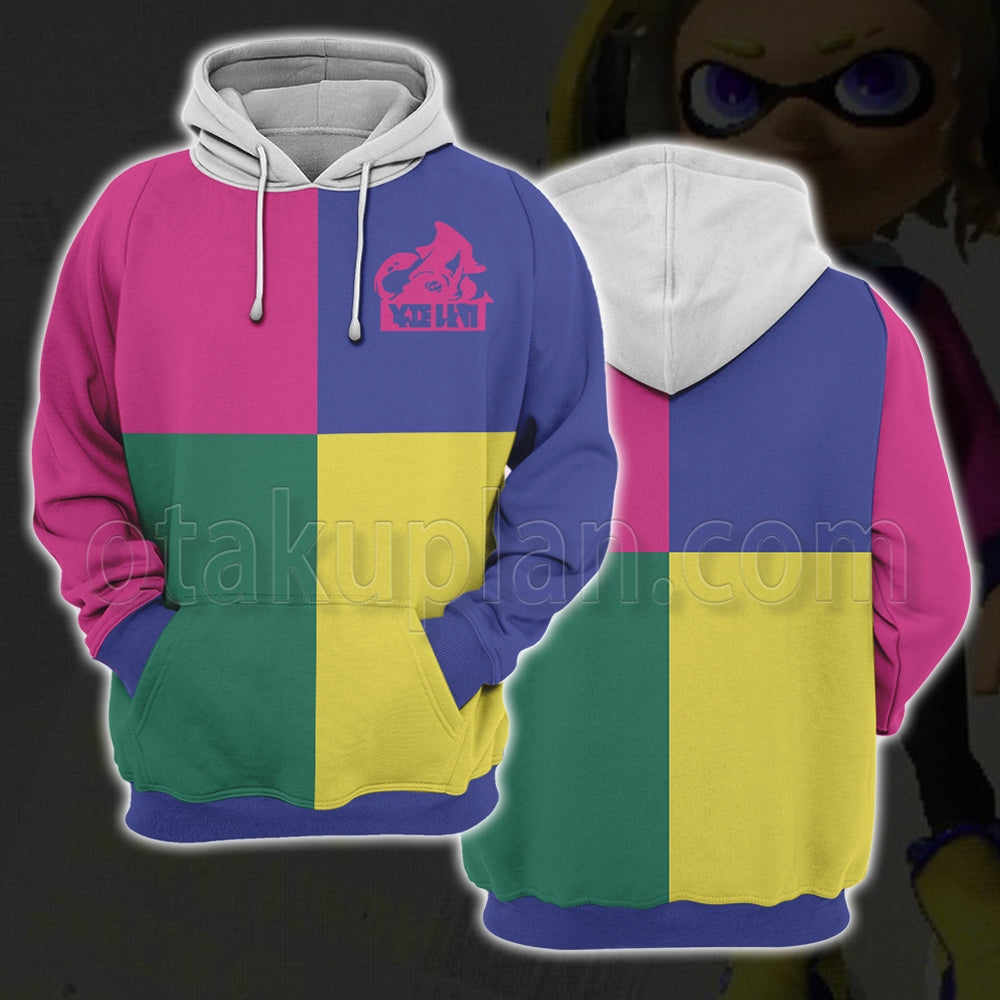 Splatoon Rugby King 10 Cosplay Hoodie
