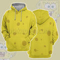 Spongebob Yellow Sponge Cosplay Hoodie