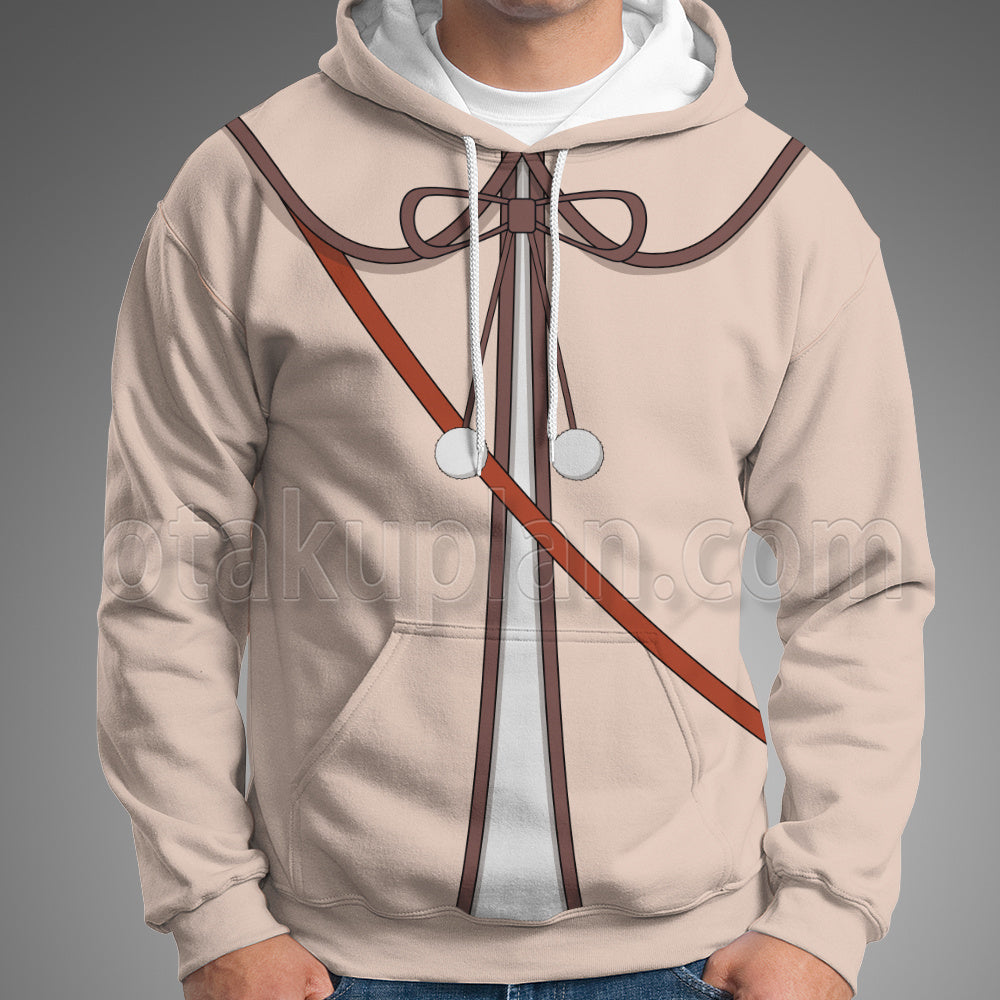 Spy X Family Code White Forger Anya Brown Cosplay Hoodie