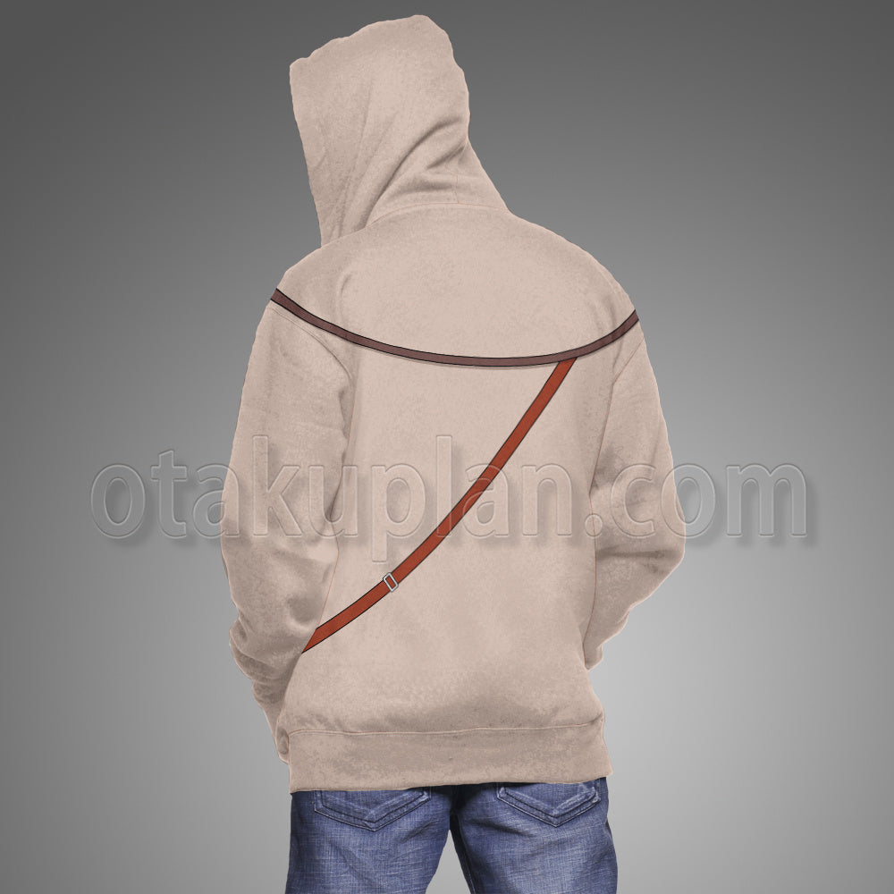 Spy X Family Code White Forger Anya Brown Cosplay Hoodie