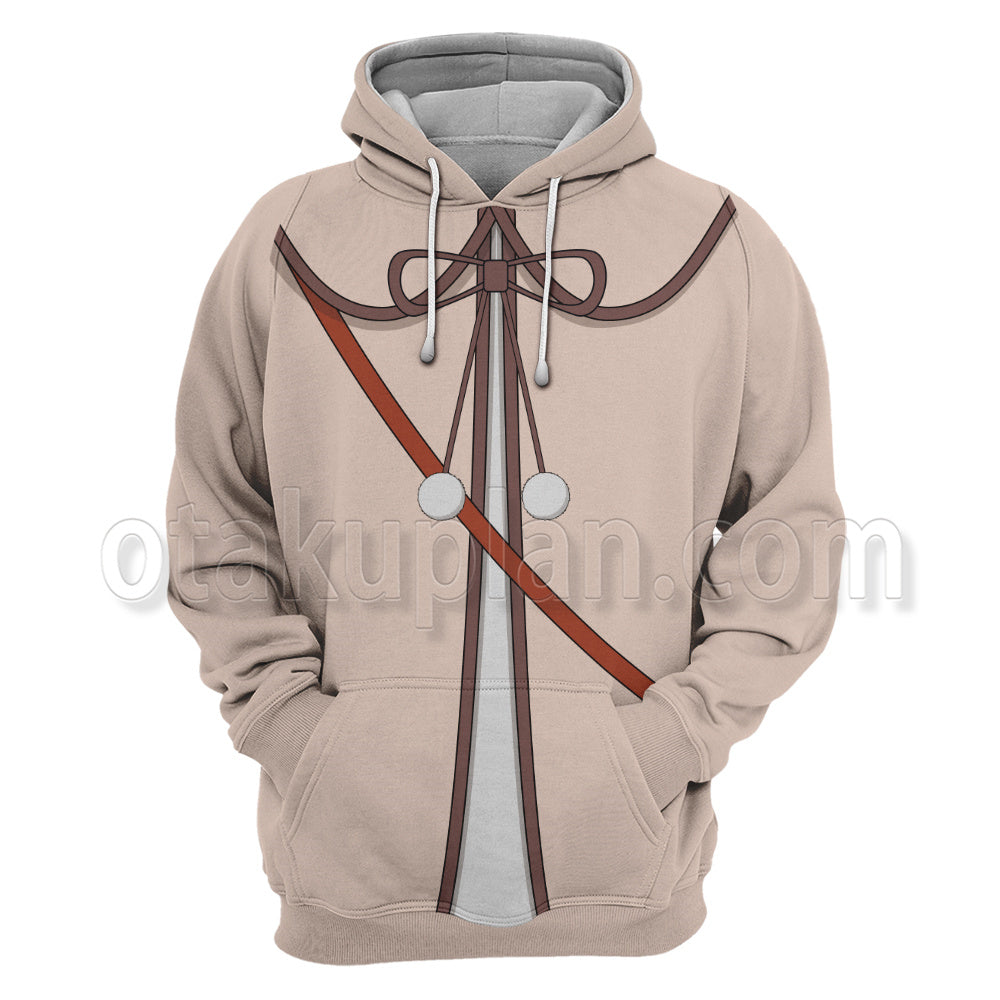 Spy X Family Code White Forger Anya Brown Cosplay Hoodie