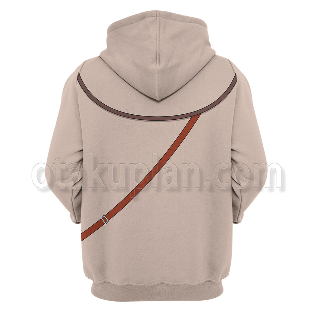 Spy X Family Code White Forger Anya Brown Cosplay Hoodie