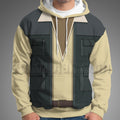Wars Episode IV A New Hope 1977 Han Solo Cosplay Hoodie