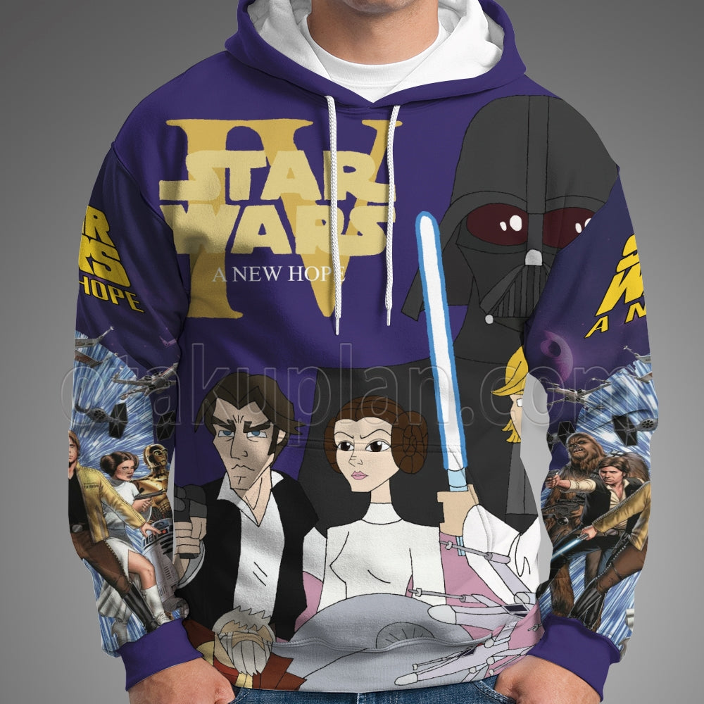 Wars Episode IV A New Hope 1977 Hoodie