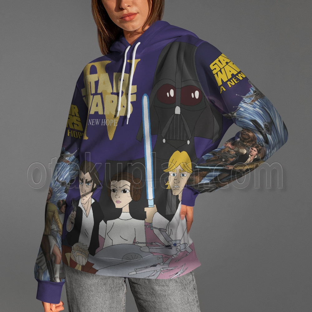 Wars Episode IV A New Hope 1977 Hoodie