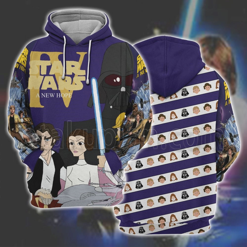 Wars Episode IV A New Hope 1977 Hoodie