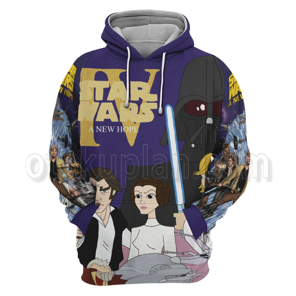Wars Episode IV A New Hope 1977 Hoodie