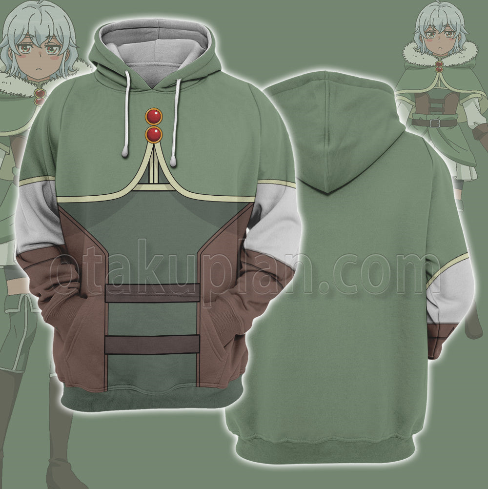Sukimichi Moonlit Fantasy Eris Green Cosplay Hoodie
