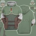 Sukimichi Moonlit Fantasy Eris Green Cosplay Hoodie