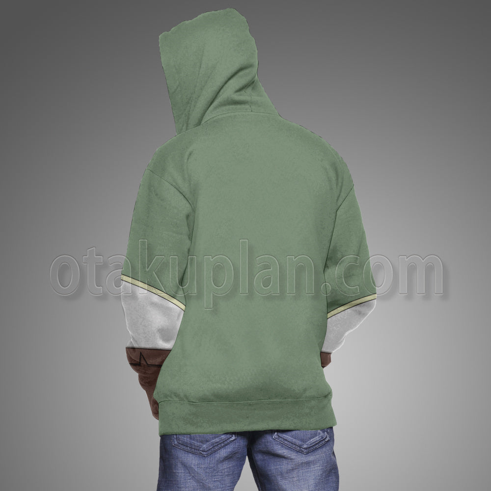 Sukimichi Moonlit Fantasy Eris Green Cosplay Hoodie