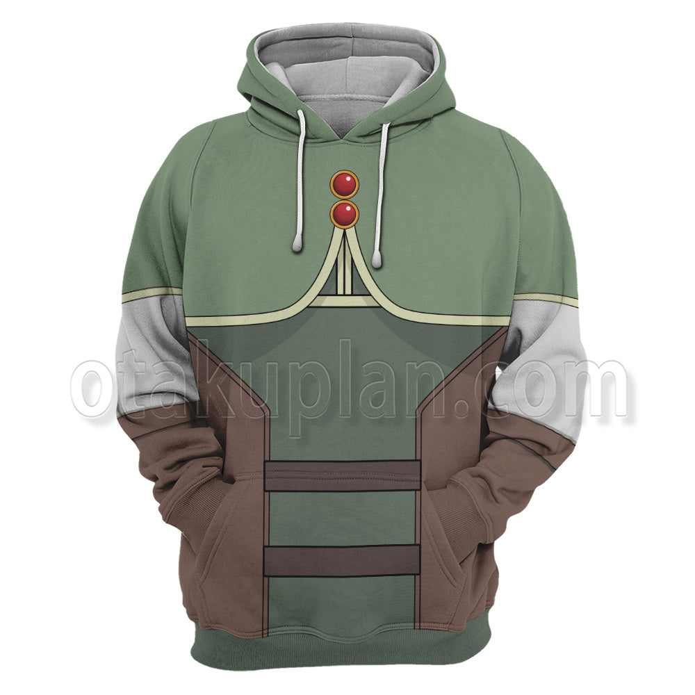 Sukimichi Moonlit Fantasy Eris Green Cosplay Hoodie