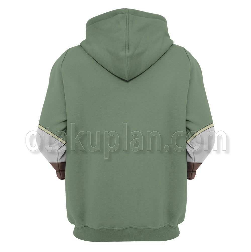Sukimichi Moonlit Fantasy Eris Green Cosplay Hoodie