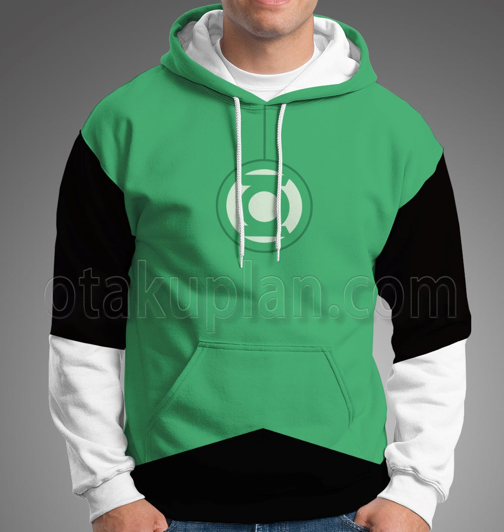Super Hero Girls Green Lantern Cosplay Hoodie