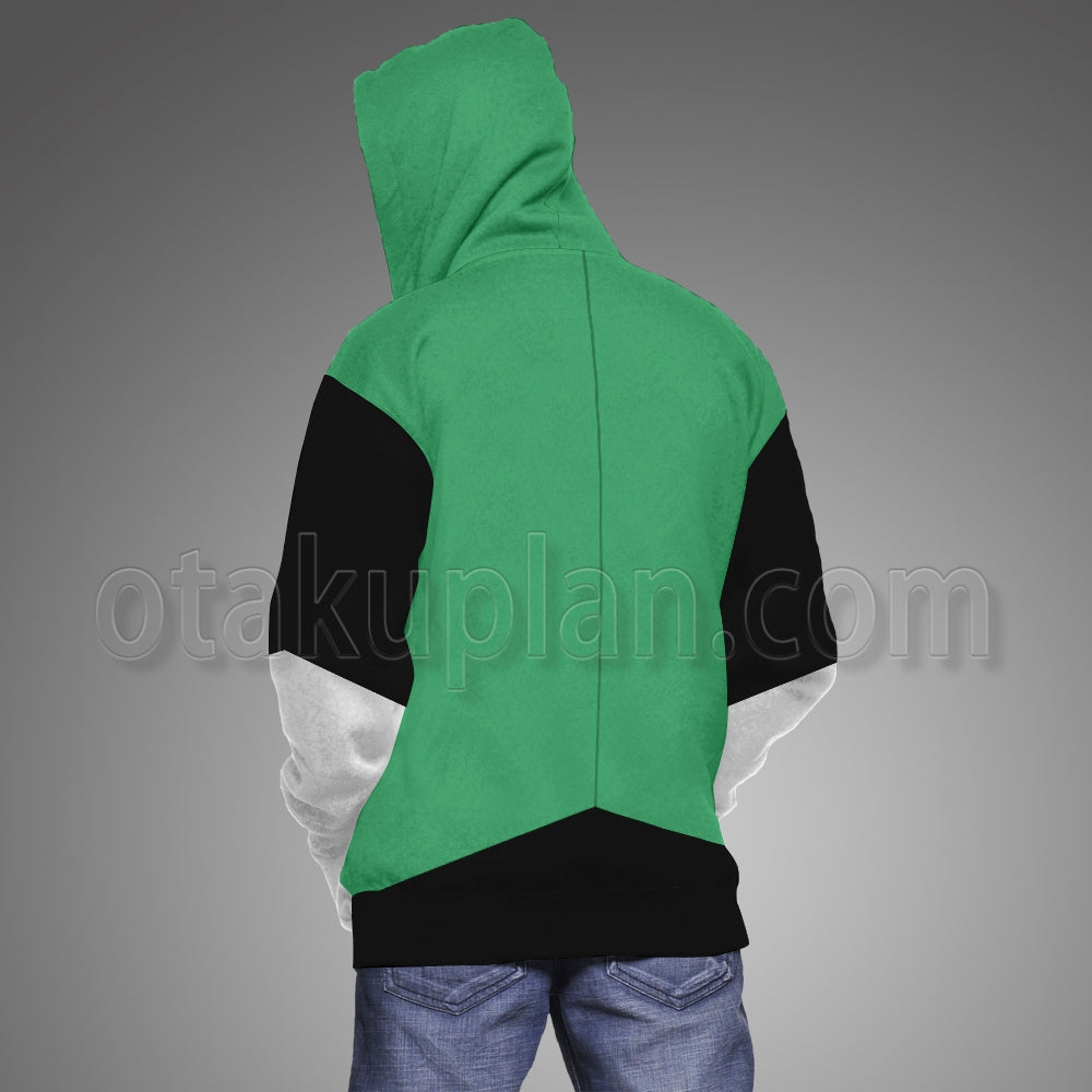 Super Hero Girls Green Lantern Cosplay Hoodie