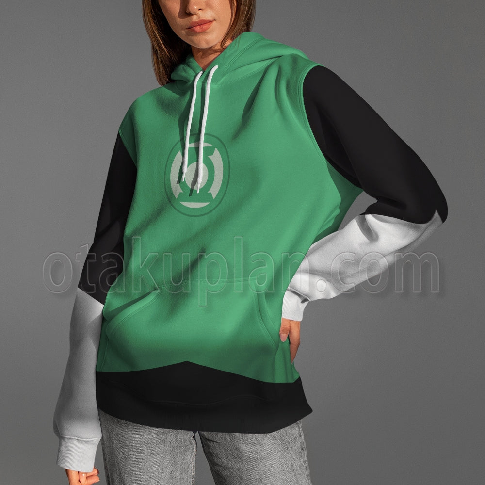Super Hero Girls Green Lantern Cosplay Hoodie