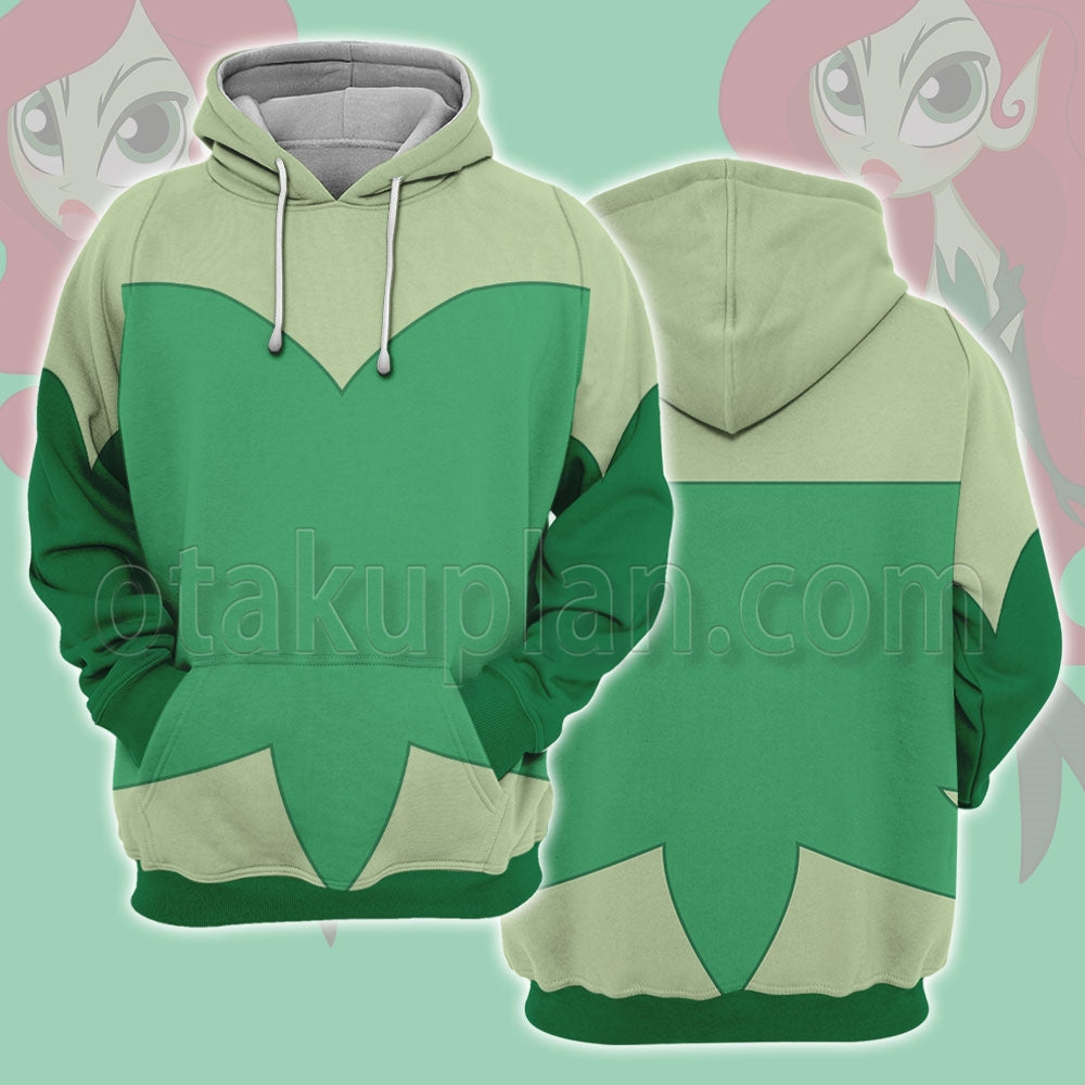 Super Hero Girls Poison Ivy Cosplay Hoodie