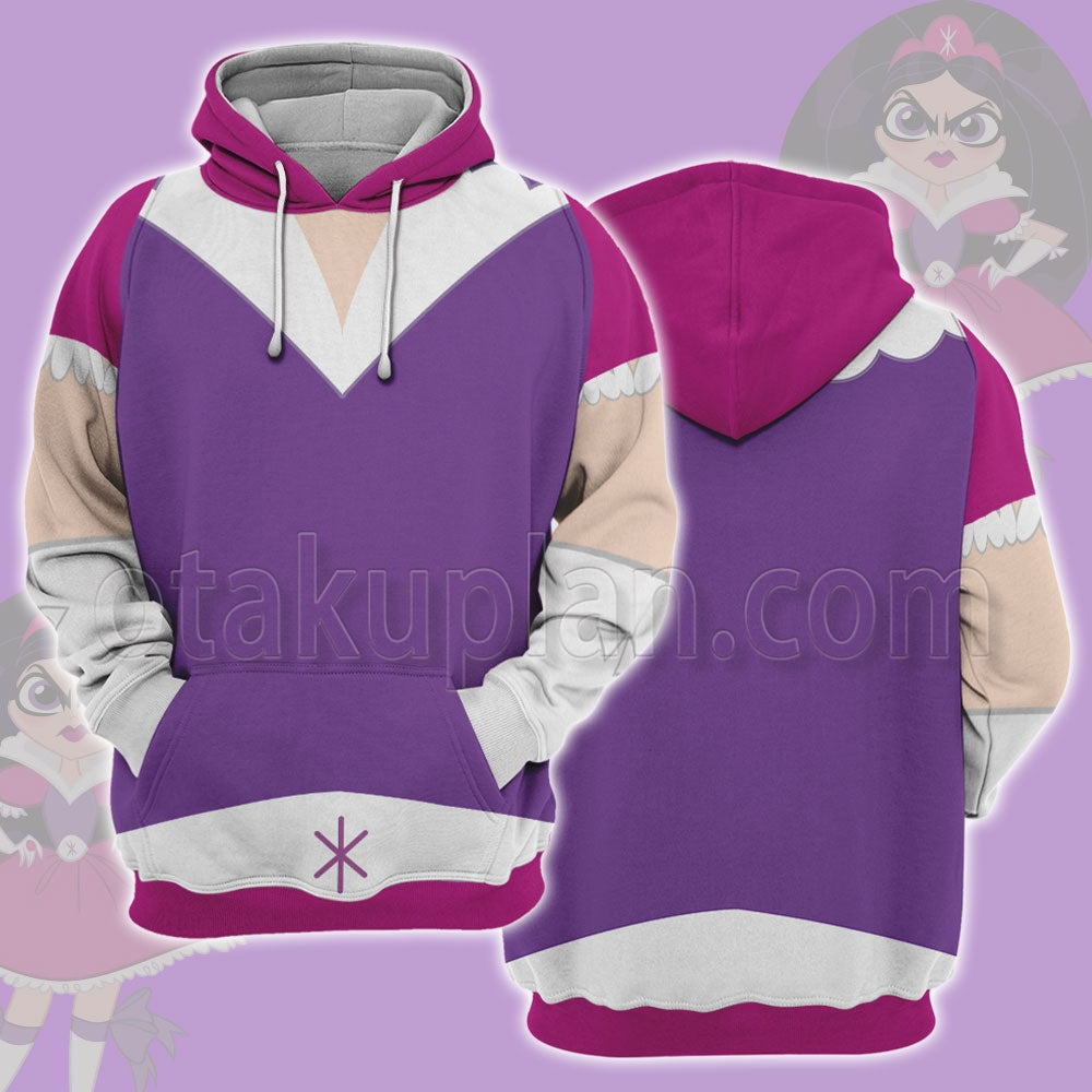 Super Hero Girls Star Sapphire Cosplay Hoodie