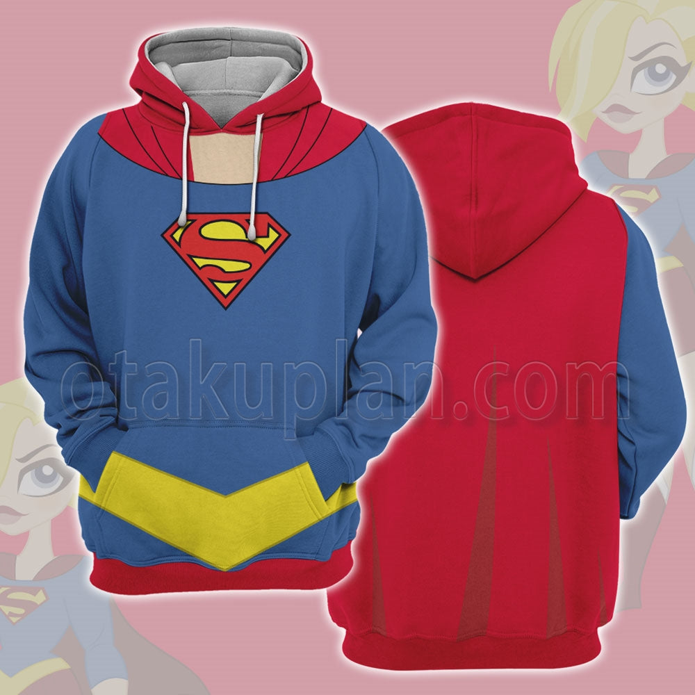 Super Hero Girls Supergirl Cosplay Hoodie