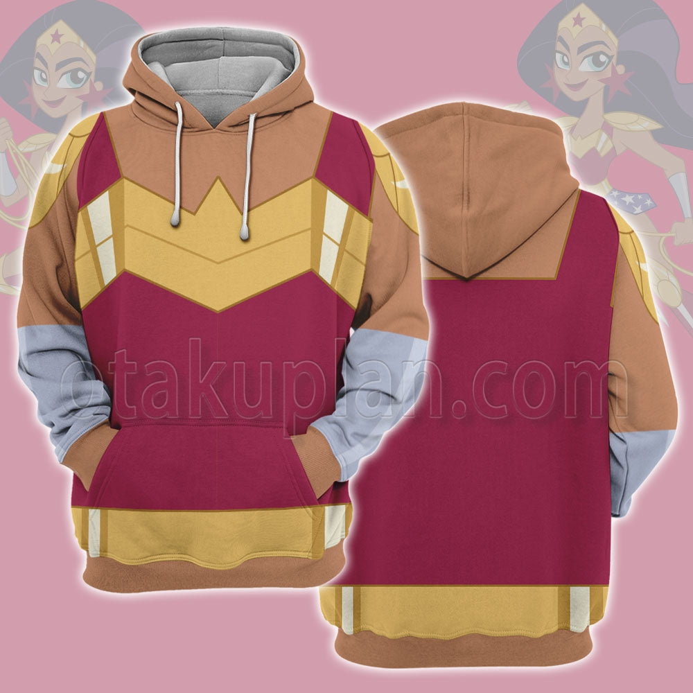 Super Hero Girls Wonder Woman Cosplay Hoodie