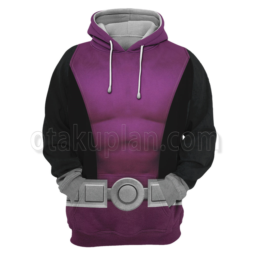 Teen Titan Go Beast Boy Cosplay Hoodie