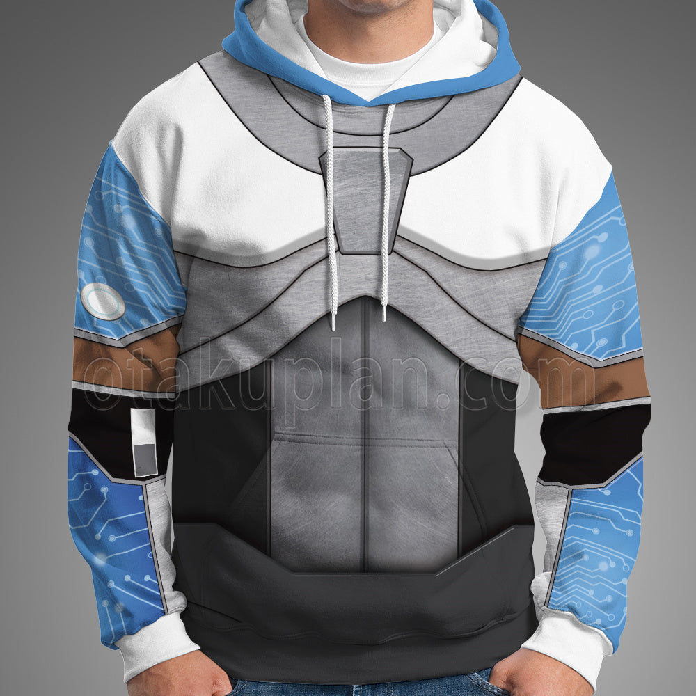 Teen Titan Go Cyborg Cosplay Hoodie