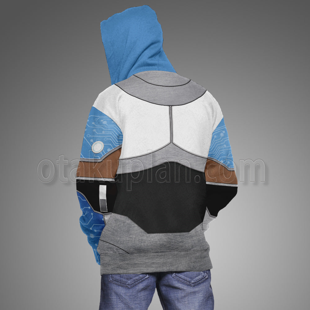 Teen Titan Go Cyborg Cosplay Hoodie
