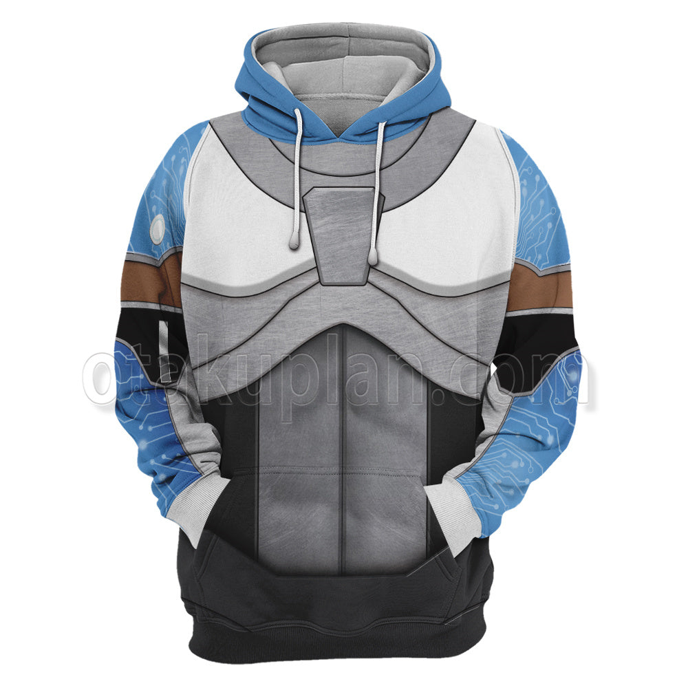 Teen Titan Go Cyborg Cosplay Hoodie