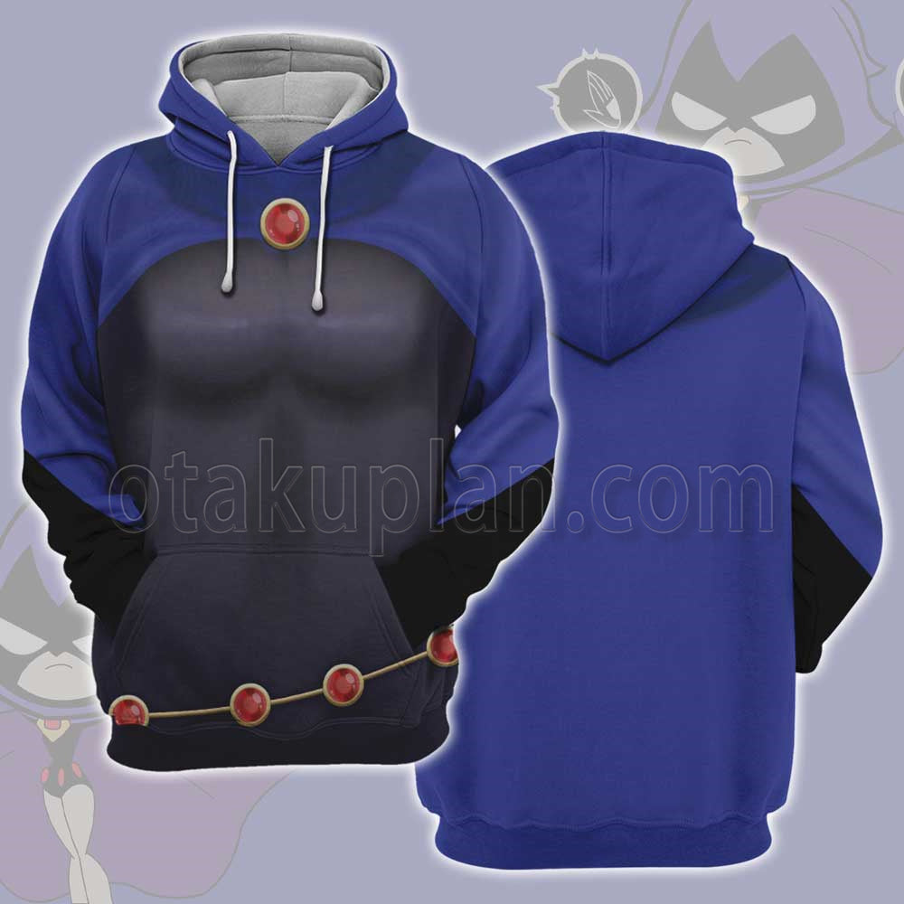 Teen Titan Go Raven Cosplay Hoodie