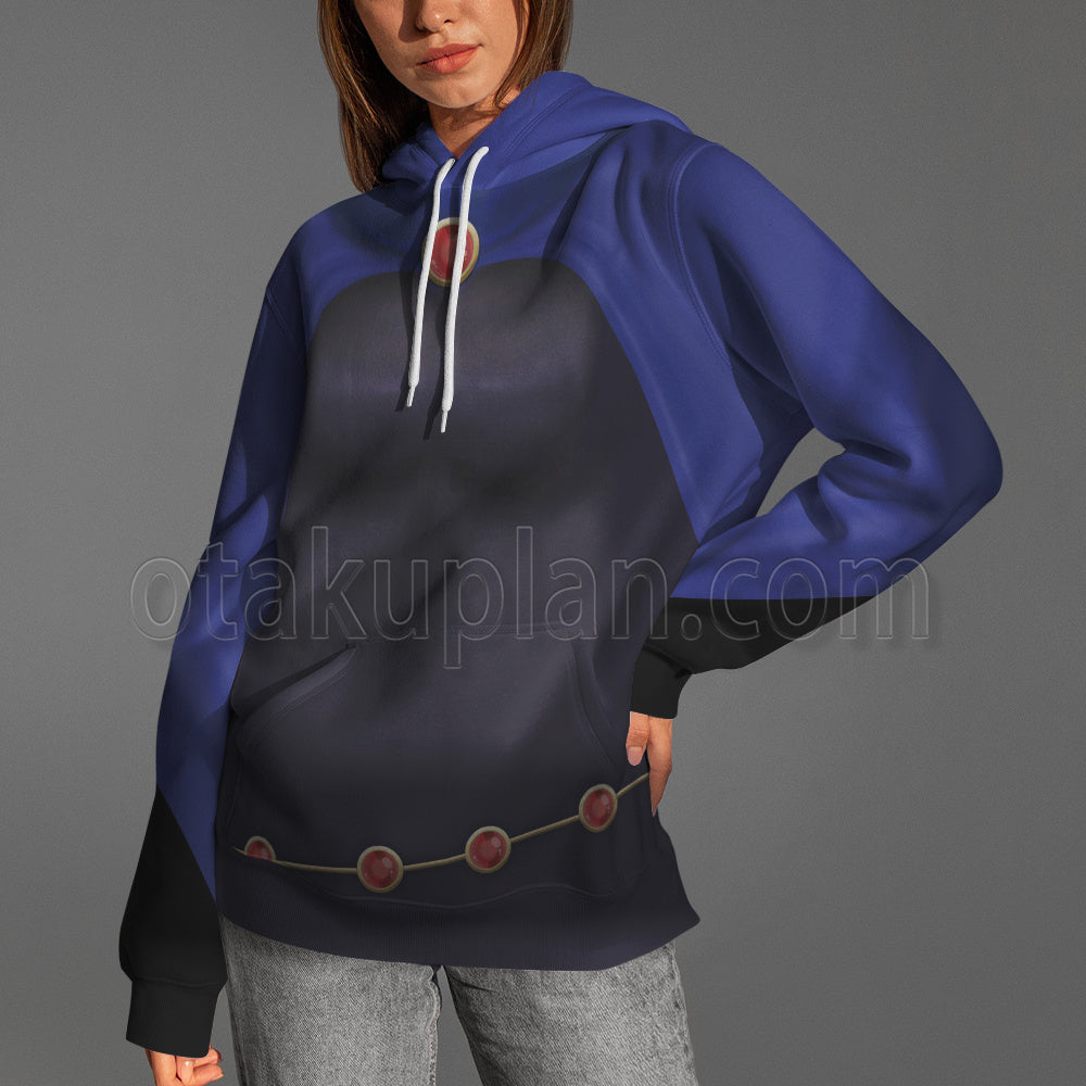 Teen Titan Go Raven Cosplay Hoodie