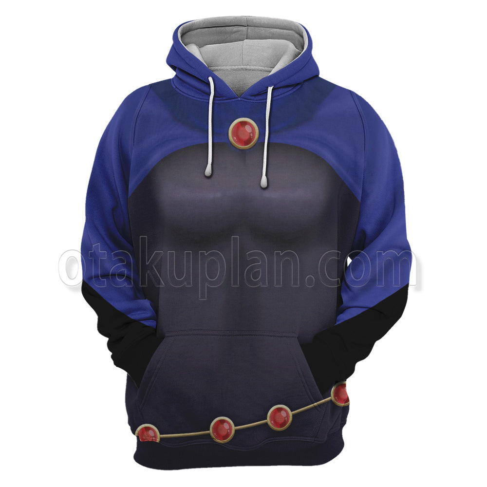 Teen Titan Go Raven Cosplay Hoodie