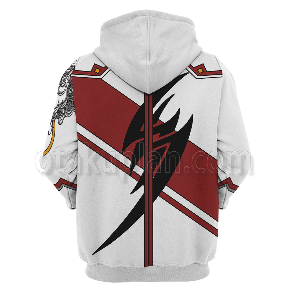 Tekken Jin Kazama White Cosplay Hoodie