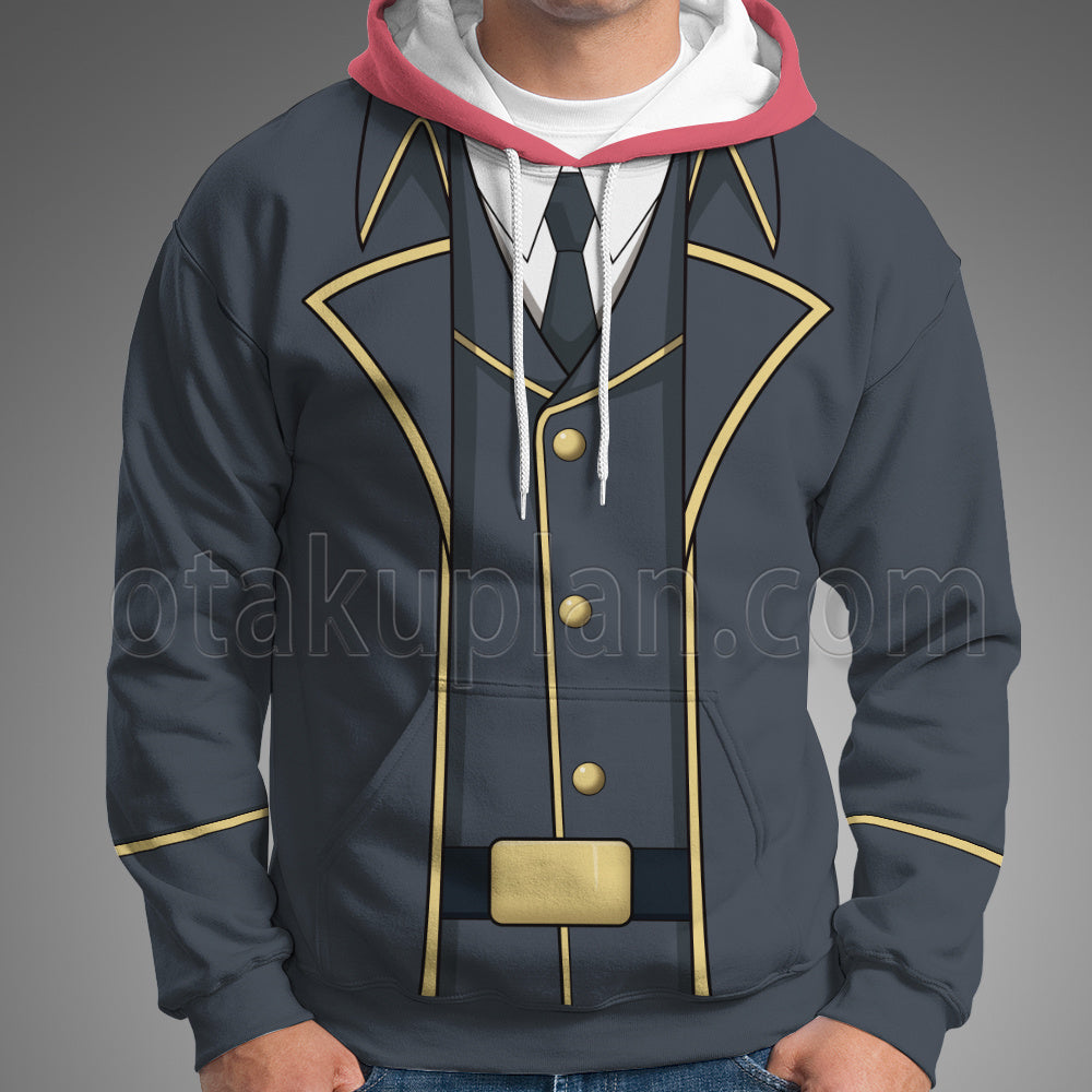 That Time I Got Slime Benimaru Blue Uniform Cosplay Hoodie