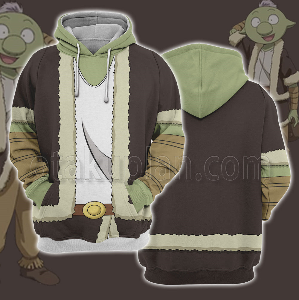 That Time I Got Slime Gobta Brown Cosplay Hoodie