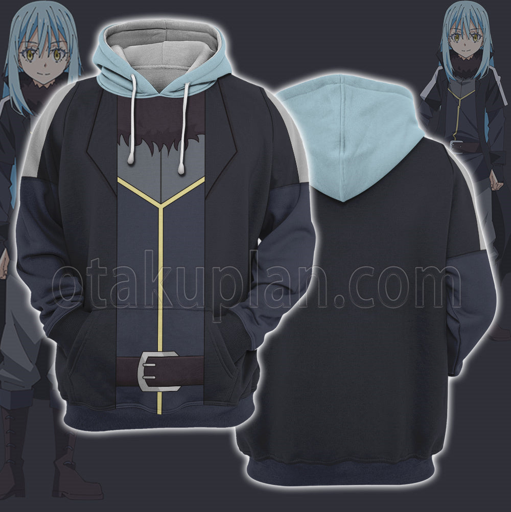That Time I Got Slime Tempest Rimuru Black Cosplay Hoodie
