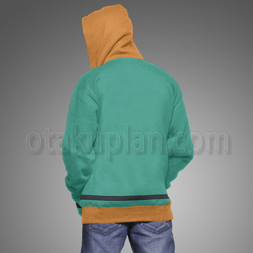 The Disastrous Life Of Saiki K Nendou Riki Orange Uniform Cosplay Hoodie