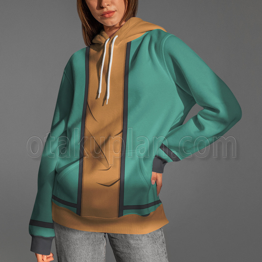 The Disastrous Life Of Saiki K Nendou Riki Orange Uniform Cosplay Hoodie