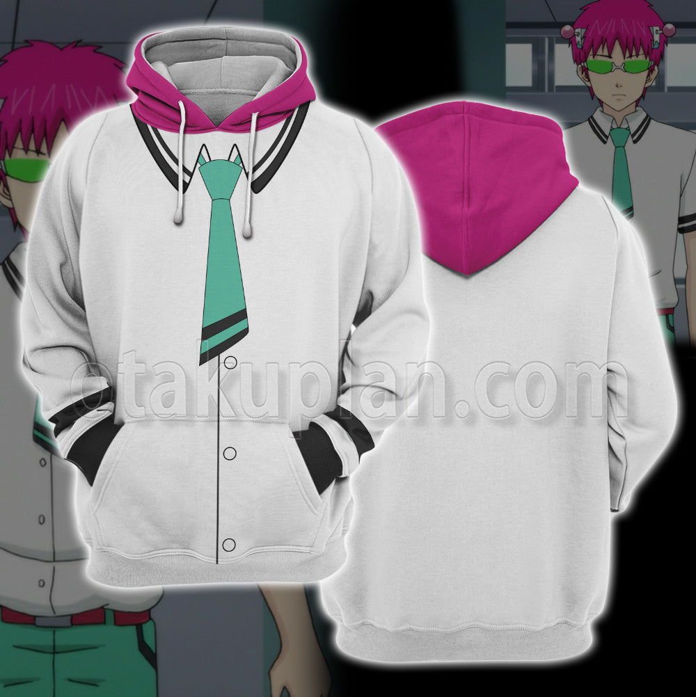 The Disastrous Life Of Saiki K Saiki Kusuo School Uniform Cosplay Hoodie