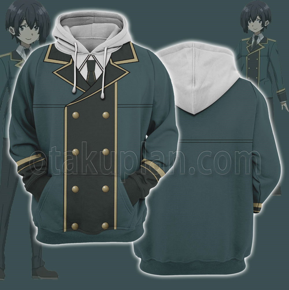 The Eminence In Shadow Kagenou Cid Green Uniform Cosplay Hoodie