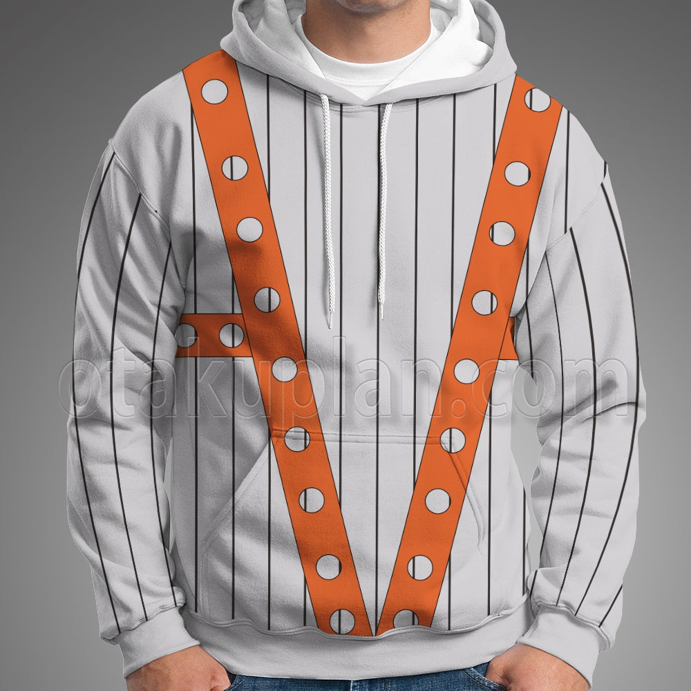 The Fifth Element 1997 Leeloo Cosplay Hoodie