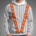 The Fifth Element 1997 Leeloo Cosplay Hoodie