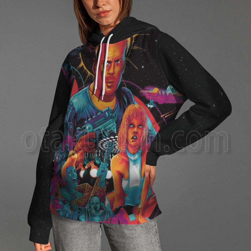 The Fifth Element 1997 Leeloo Korben Dallas Hoodie