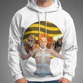 The Fifth Element 1997 Leeloo White Hoodie