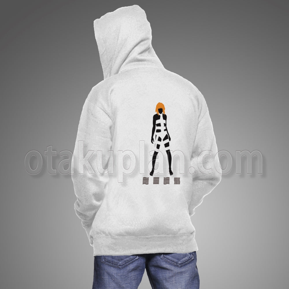 The Fifth Element 1997 Leeloo White Hoodie